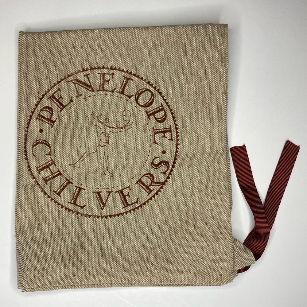 Penelope Chilvers Shoe Dust Bag Tan Brown